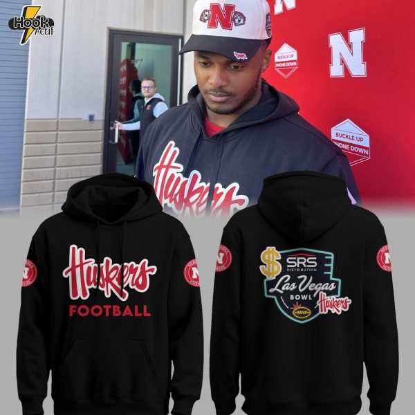 Limited Edition Huskers Las Vegas Bowl 2025 Hoodie
