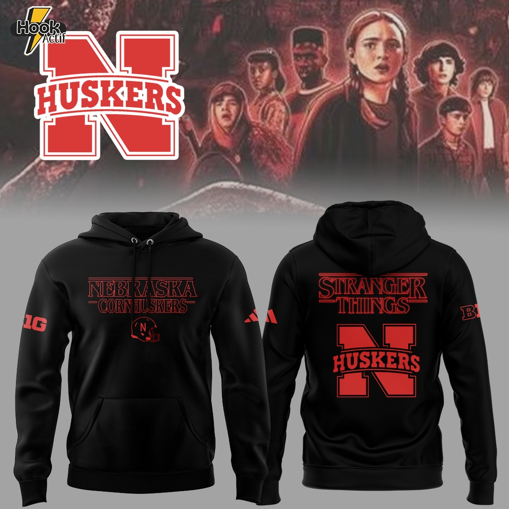 Limited Edition Nebraska Stranger Things Hoodie Limited Edition Nebraska Stranger Things Hoodie