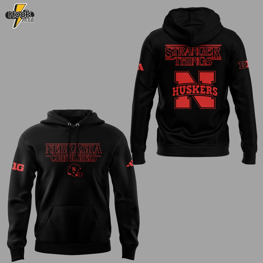 Limited Edition Nebraska Stranger Things Hoodie Limited Edition Nebraska Stranger Things Hoodie