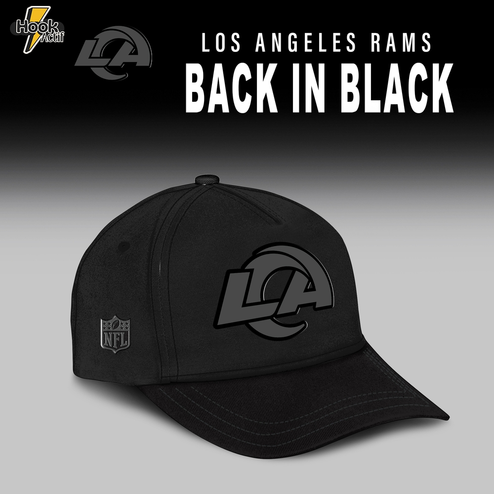 Los Angeles Rams 2025 Back In Black Limited Edition Tshirt Los Angeles Rams 2025 Back In Black Limited Edition Tshirt