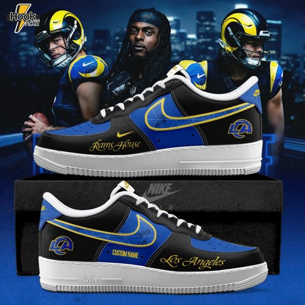 Los Angeles Rams Midnight Blue 2025 Rivalries AF1 Sneakers