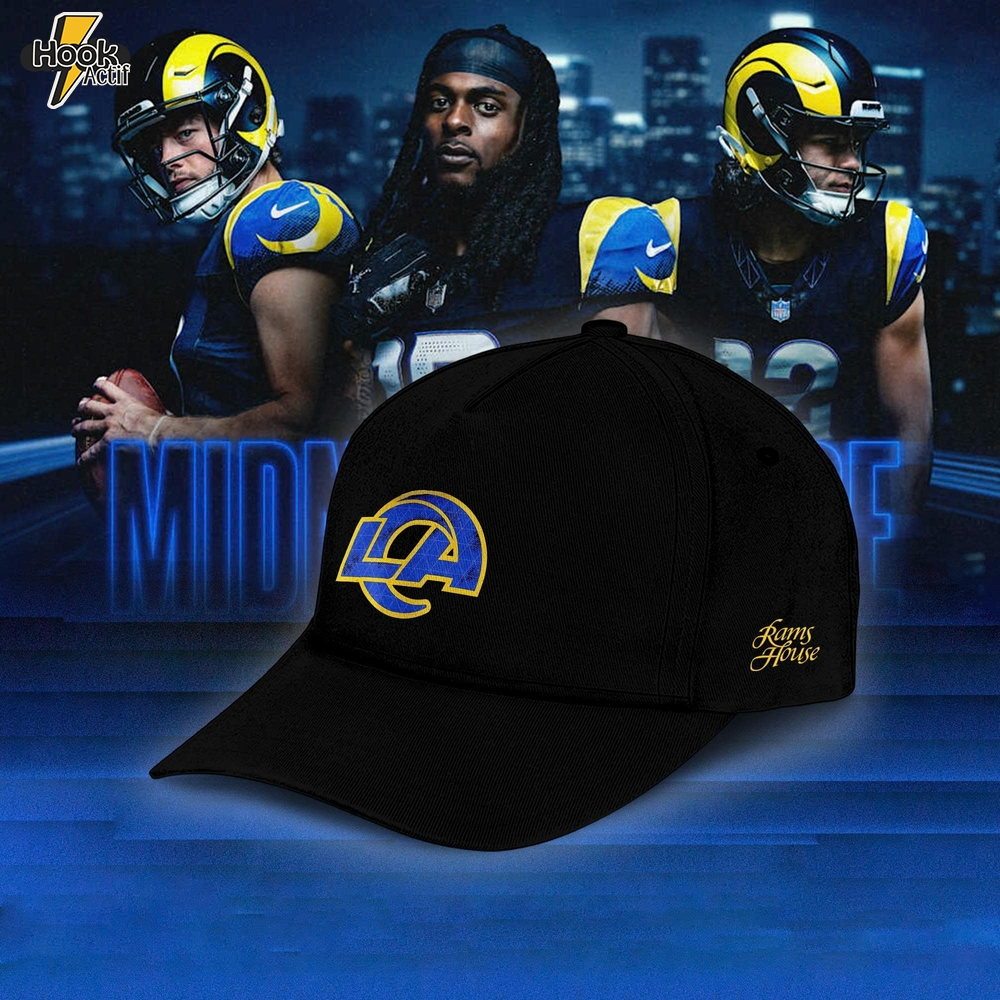 Los Angeles Rams Midnight Blue 2025 Rivalries Special Edition Hoodie Los Angeles Rams Midnight Blue 2025 Rivalries Special Edition Hoodie