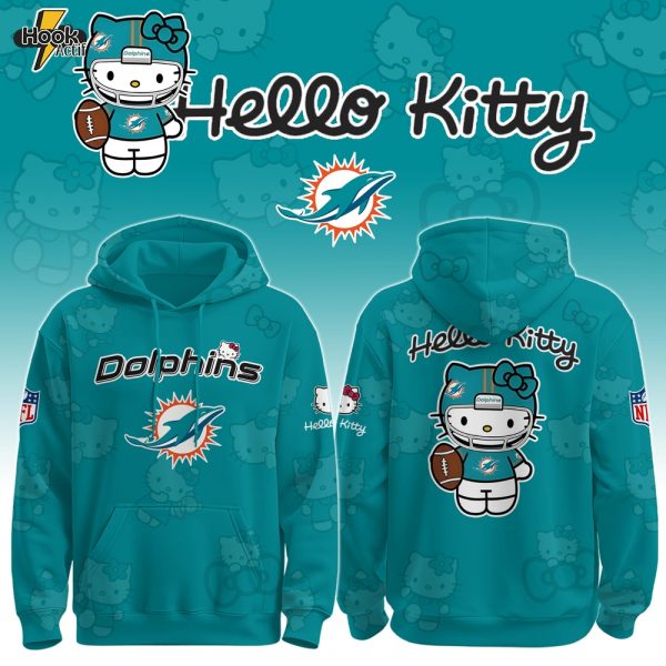 M Dolphins x Hello Kitty Hoodie Limited , Selling Out Fast
