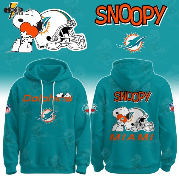 M Dolphins x Snoopy Hoodie Limited Edition + Selling Out Fast