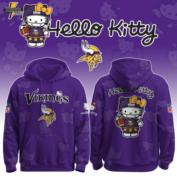 M Vikings x Hello Kitty Hoodie Limited , Selling Out Fast