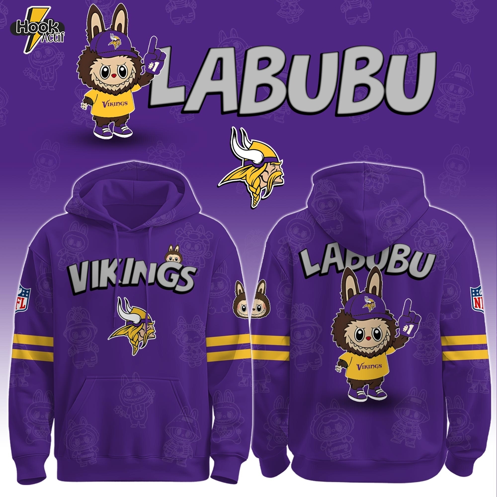 M Vikings x Labubu Limited Edition Hoodie | Cutest Drop of the Year M Vikings x Labubu Limited Edition Hoodie | Cutest Drop of the Year