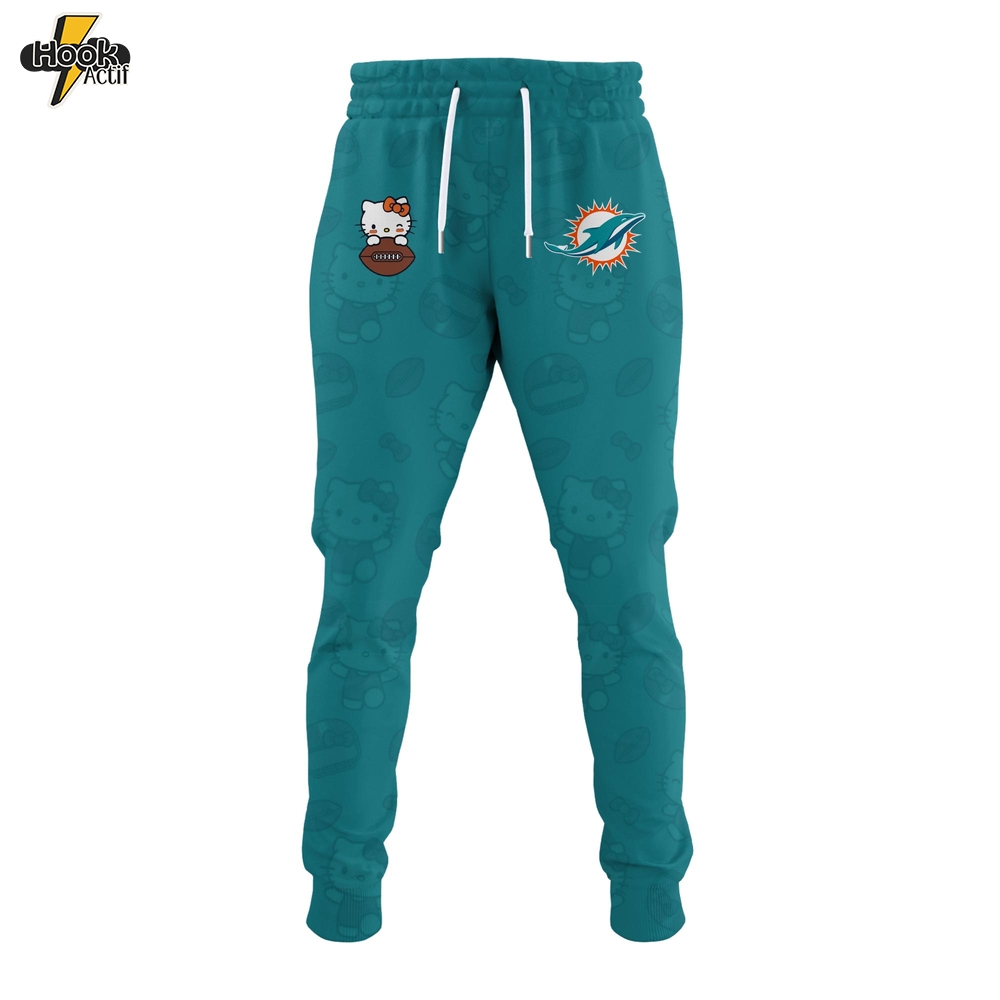 MIA Dolphins Special Hello Kitty Limited Edition Hoodie MIA Dolphins Special Hello Kitty Limited Edition Hoodie