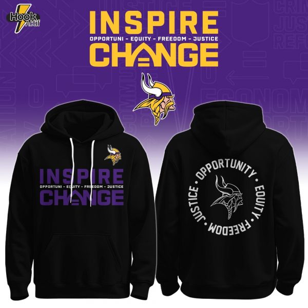 MIN Vikings Special Inspire Change Limited Edition Hoodie