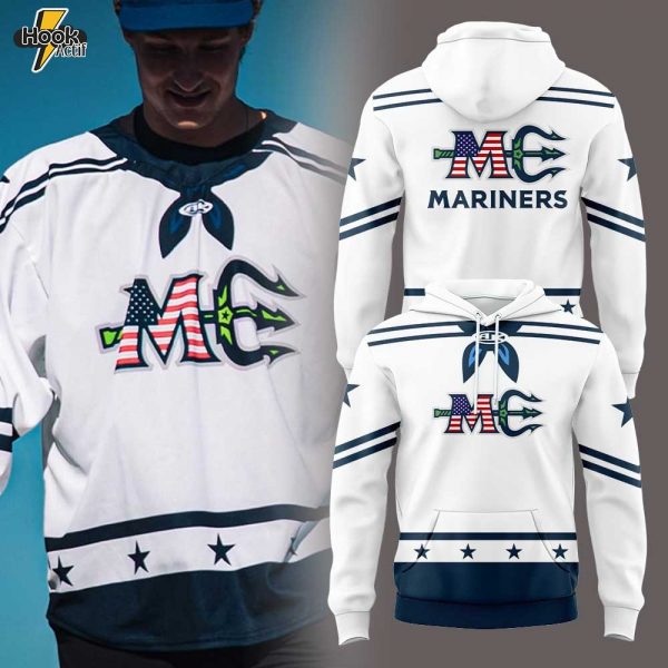 M.Mariners Military Auction Uniform 2025 Combo Hoodie