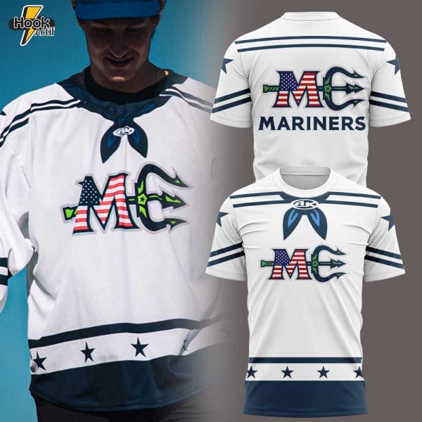 M.Mariners Military Auction Uniform 2025 Combo Shirt