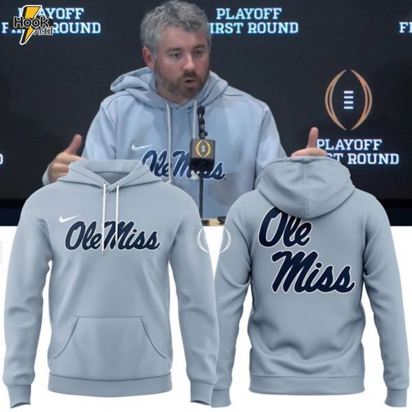 Men's Nike Ole Miss Football Fleece Hoodie