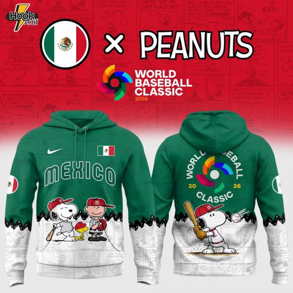Mexico Baseball x Peanut 2026 World Baseball Classic Hoodie