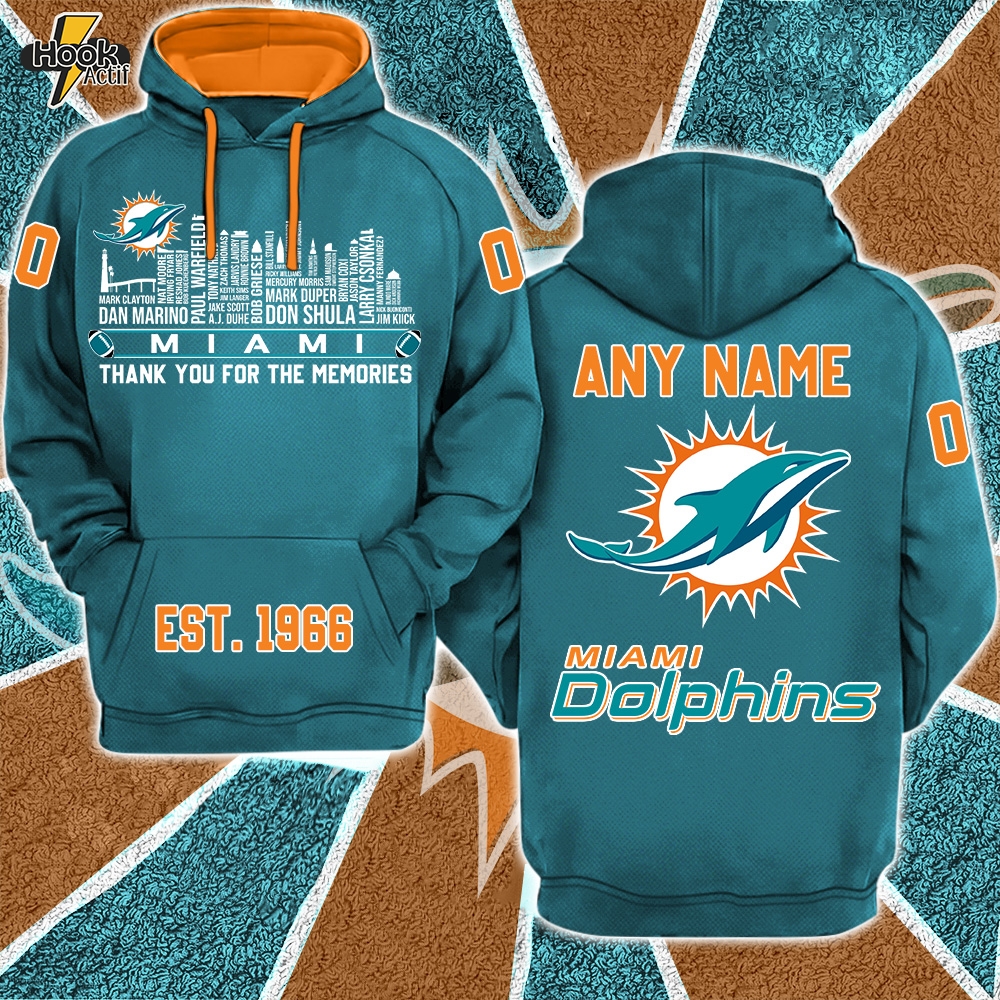 Miami Dolphins x Legend City Football Hoodie Limited Edition-3D Unisex Hoodie Miami Dolphins x Legend City Football Hoodie Limited Edition-3D Unisex Hoodie