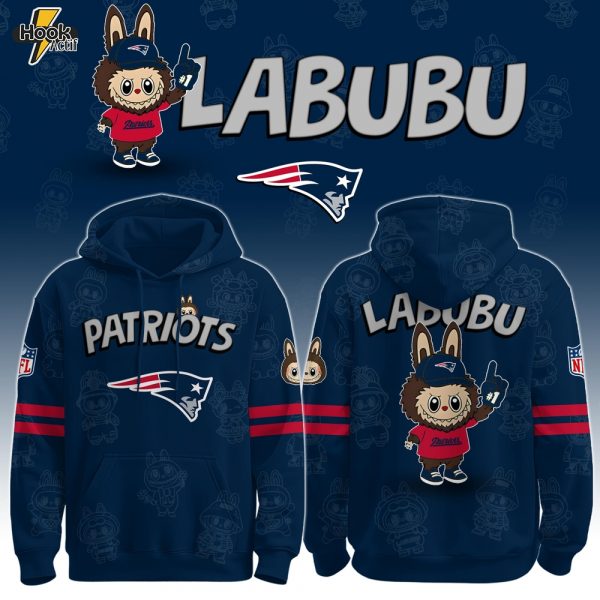NE Patriots x Labubu Limited Edition Hoodie | Cutest Drop of the Year