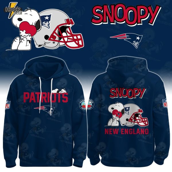NE Patriots x Snoopy Hoodie Limited Edition + Selling Out Fast