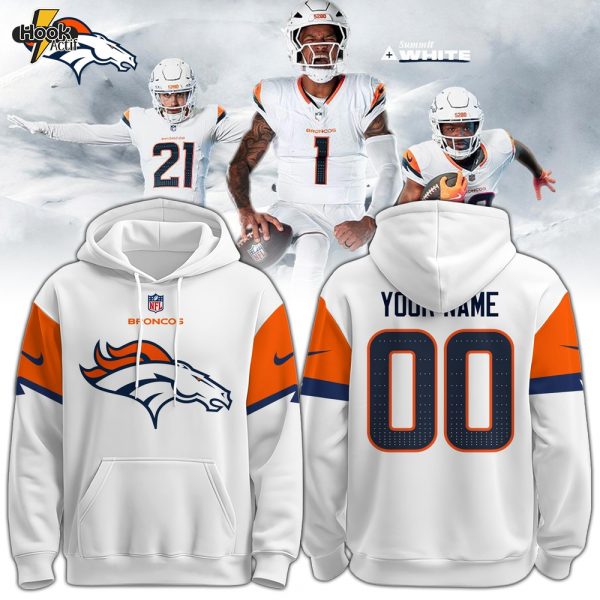 NFL x Denver Broncos Summit White Limited Edition Hoodie
