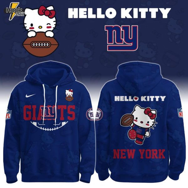 NY Giants Special Hello Kitty Limited Edition Hoodie