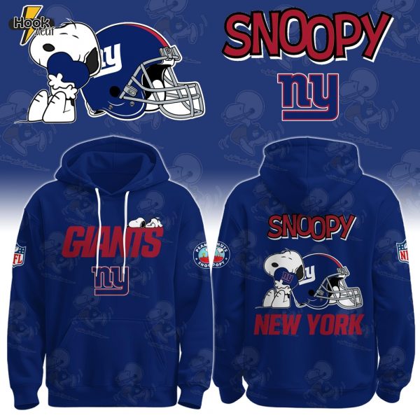 NY Giants x Snoopy Hoodie Limited Edition + Selling Out Fast