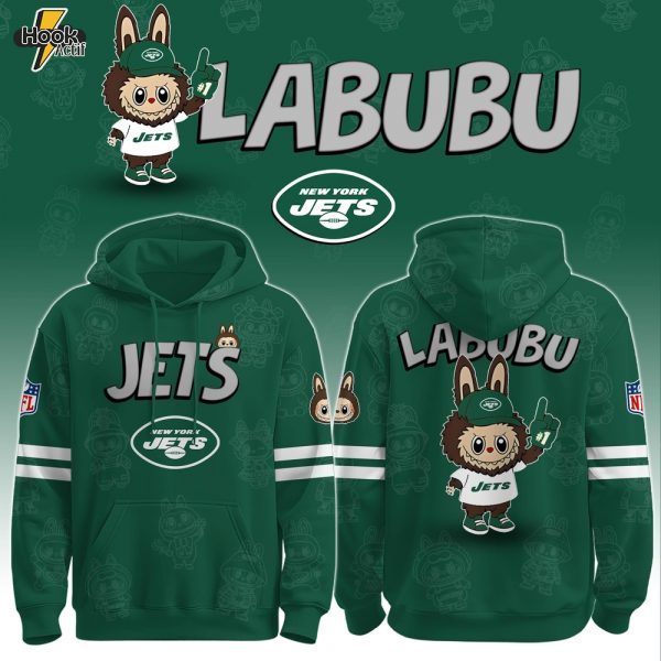 NY Jets x Labubu Limited Edition Hoodie | Cutest Drop of the Year