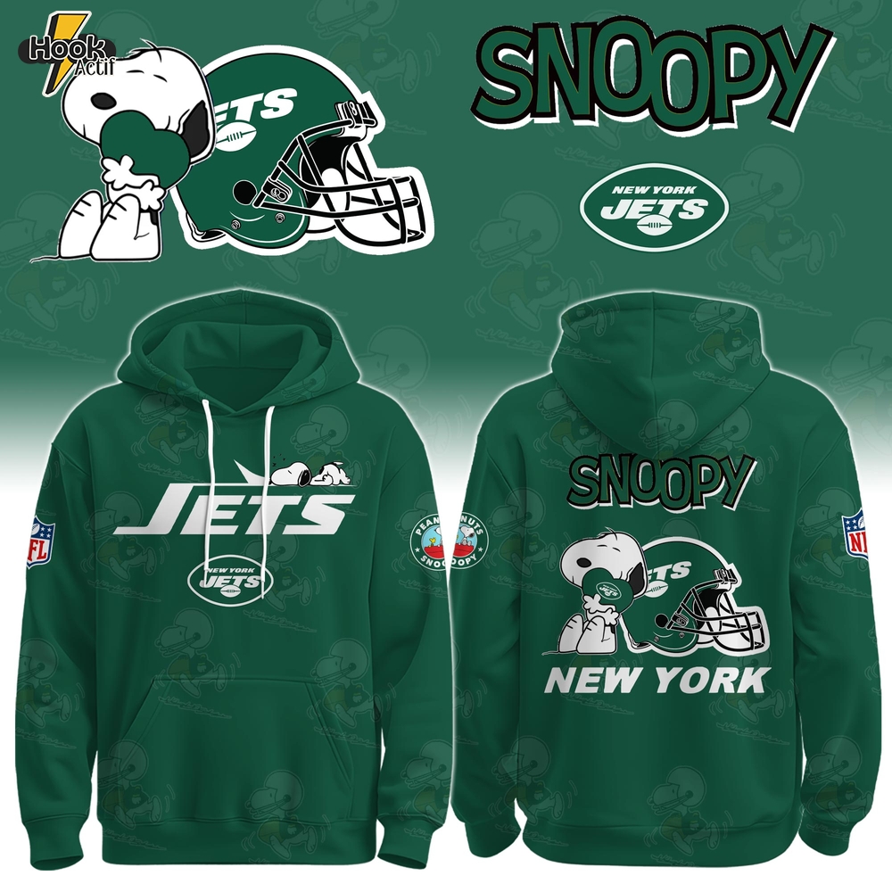 NY Jets x Snoopy Hoodie Limited Edition + Selling Out Fast NY Jets x Snoopy Hoodie Limited Edition + Selling Out Fast