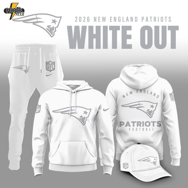 New England Patriots 2026 White Out Limited Edition Hoodie