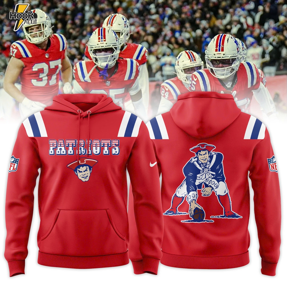 New England Patriots Classic Logo Special Edition Hoodie New England Patriots Classic Logo Special Edition Hoodie