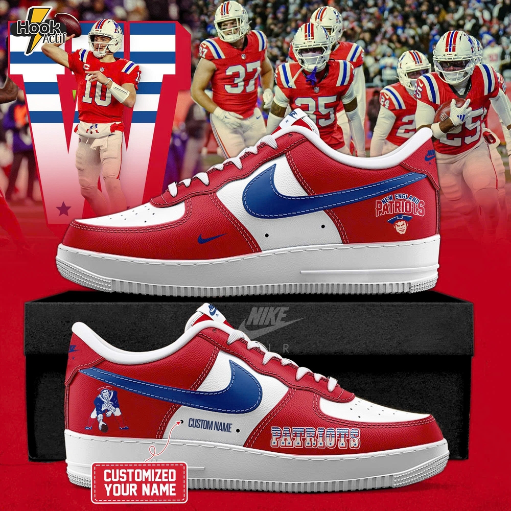 New England Patriots Special Edition AF1 Sneaker New England Patriots Special Edition AF1 Sneaker