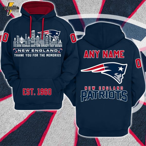 New England Patriots x Legend City Football Hoodie Limited Edition-3D Unisex Hoodie