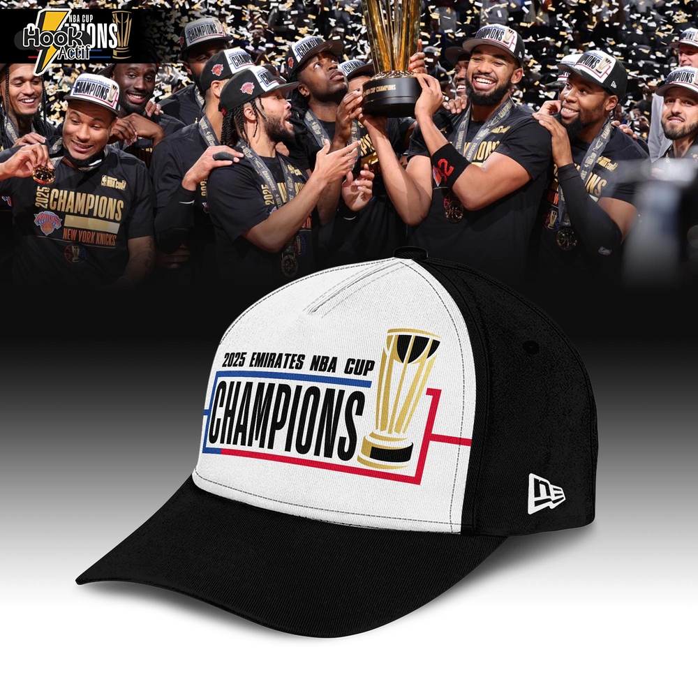 New York Knicks 2025 NBA Cup Champions Bomber Jacket New York Knicks 2025 NBA Cup Champions Bomber Jacket