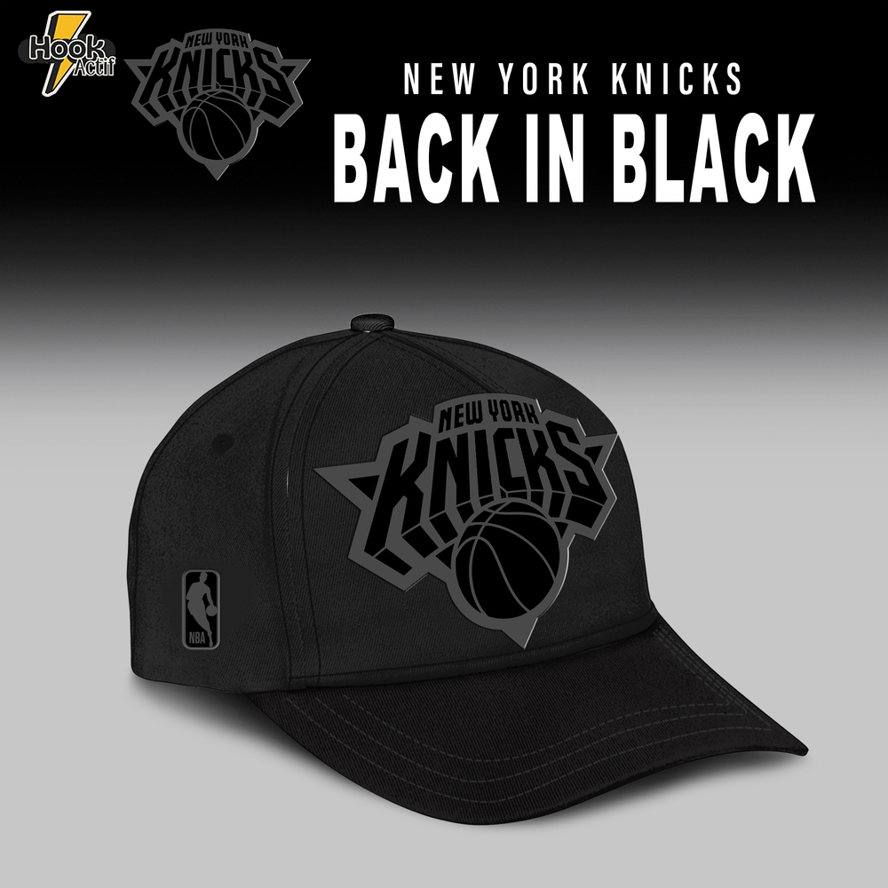 New York Knicks Back in Black Limited Edition Shirt New York Knicks Back in Black Limited Edition Shirt