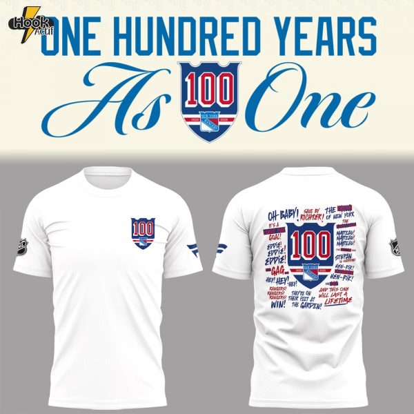 New York Rangers 100th Anniversary Limited Edition Hoodie