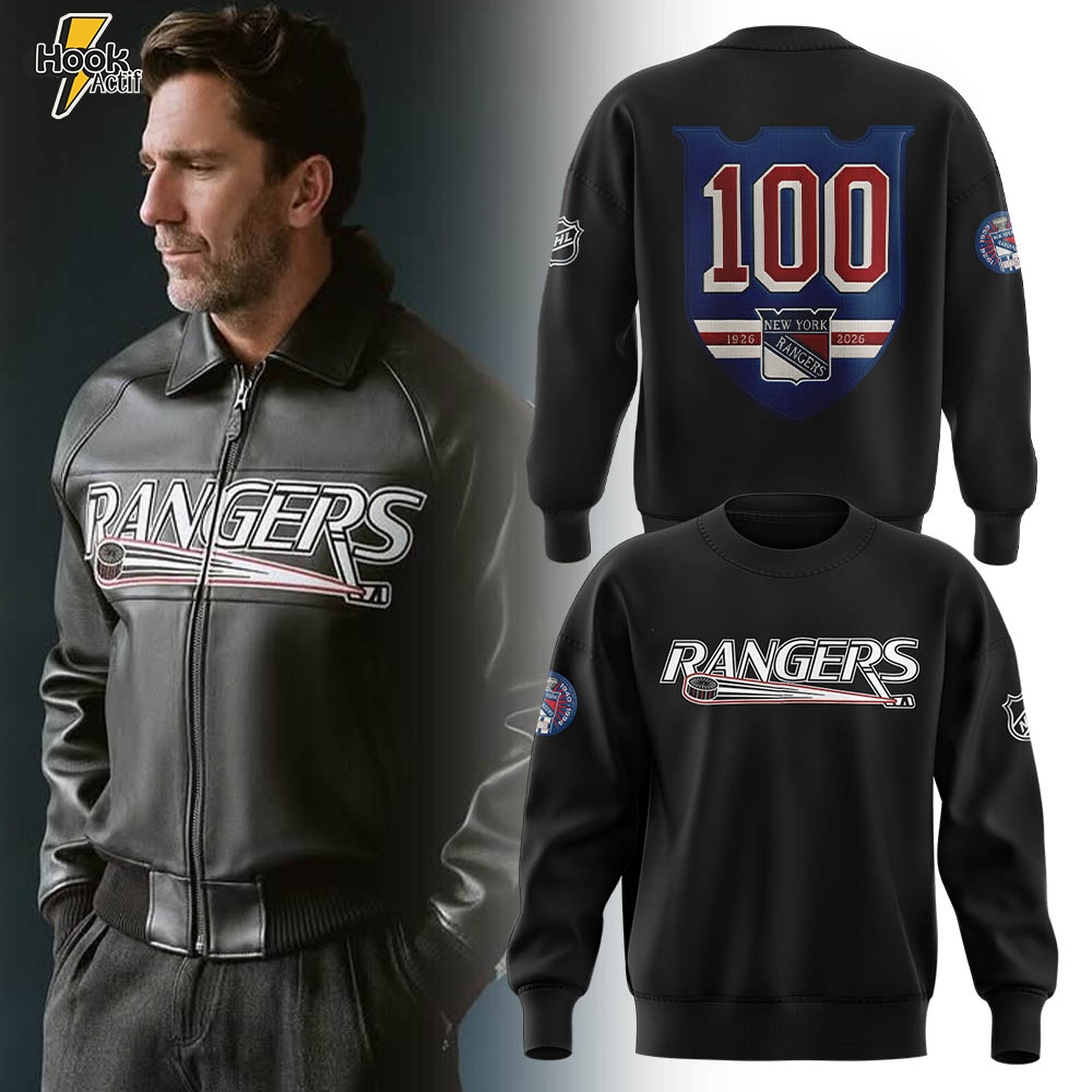 New York Rangers 100th Anniversary Limited Edition Hoodie New York Rangers 100th Anniversary Limited Edition Hoodie