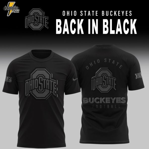 Ohio State Buckeyes 2025 Back in Black Limited Edition Shirt
