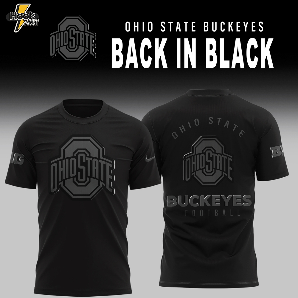 Ohio State Buckeyes 2025 Back in Black Limited Edition Shirt Ohio State Buckeyes 2025 Back in Black Limited Edition Shirt