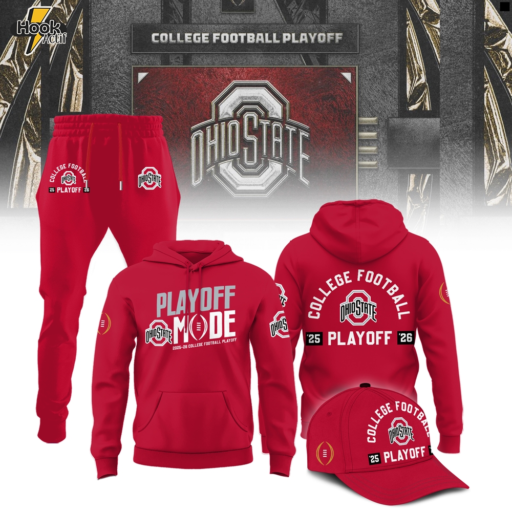 Ohio State Buckeyes 2025-26 College Football Playoff Limited Edition Hoodie Ohio State Buckeyes 2025-26 College Football Playoff Limited Edition Hoodie