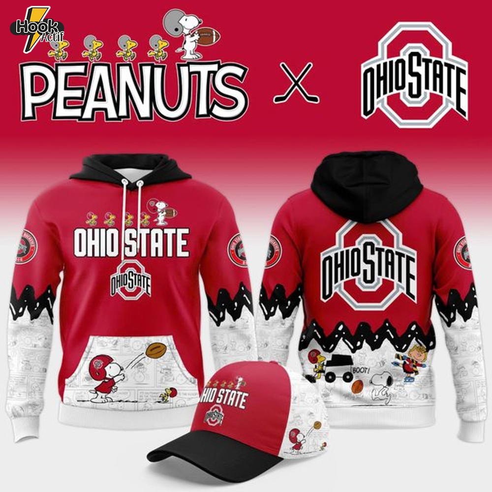 Ohio State Football x Peanuts Night 2025 Special Hoodie(v2) Ohio State Football x Peanuts Night 2025 Special Hoodie(v2)