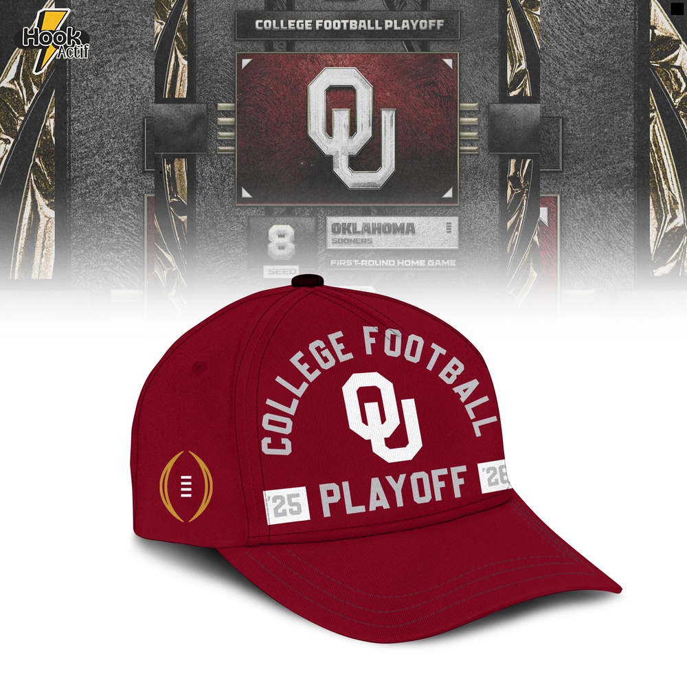 Oklahoma Sooners 2025-26 College Football Playoff Limited Edition Hoodie Oklahoma Sooners 2025-26 College Football Playoff Limited Edition Hoodie