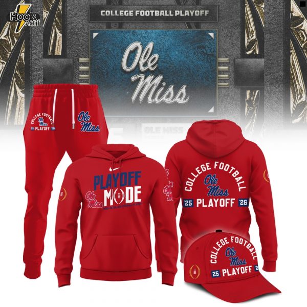 Ole Miss Rebels 2025-26 College Football Playoff Limited Edition Hoodie