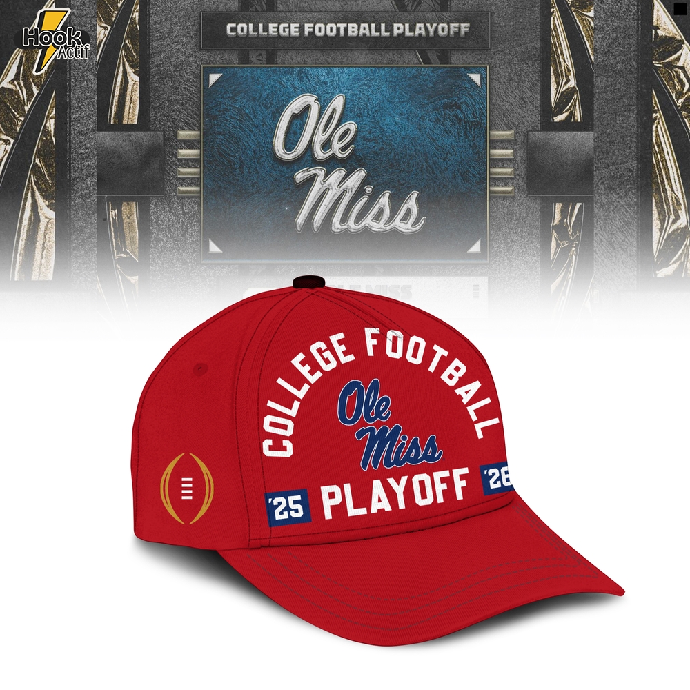 Ole Miss Rebels 2025-26 College Football Playoff Limited Edition Hoodie Ole Miss Rebels 2025-26 College Football Playoff Limited Edition Hoodie