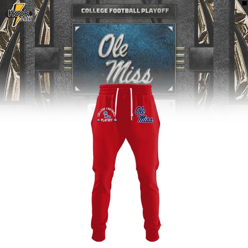 Ole Miss Rebels 2025-26 College Football Playoff Limited Edition Hoodie Ole Miss Rebels 2025-26 College Football Playoff Limited Edition Hoodie