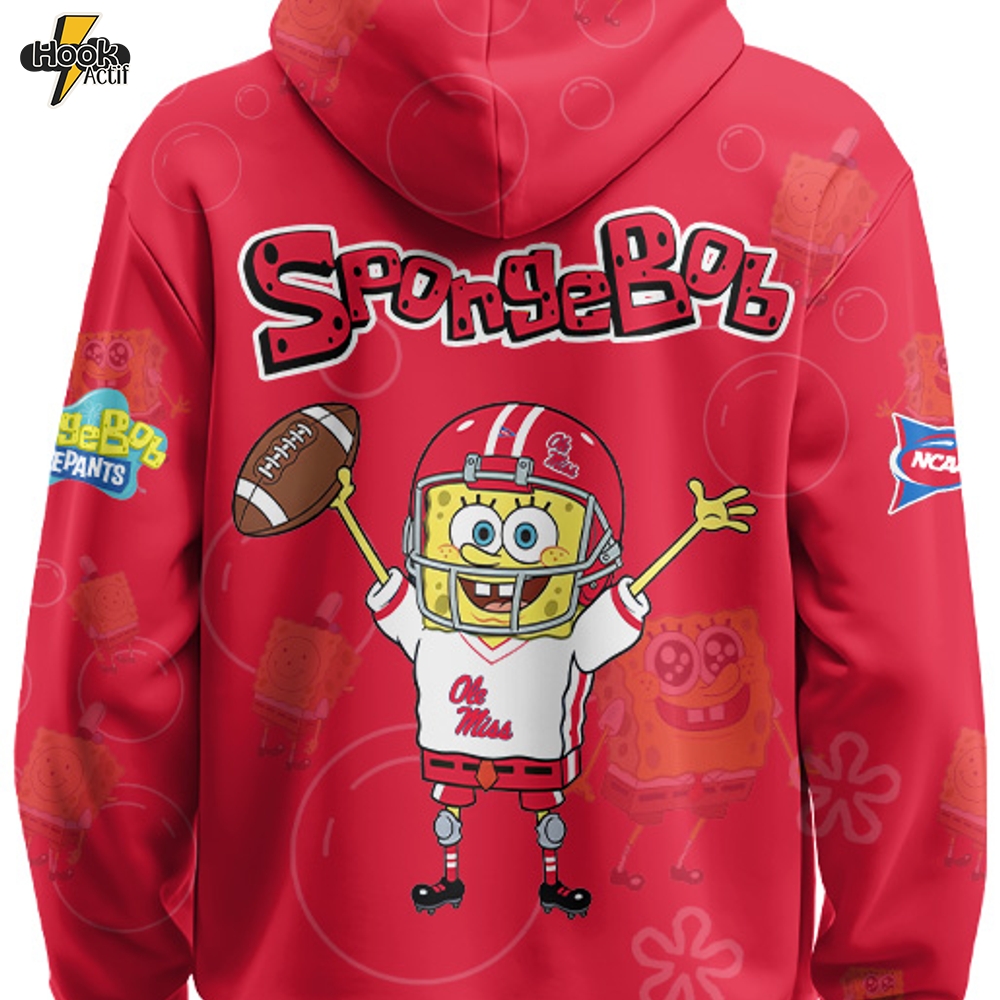 Ole Miss x SpongeBob Limited Edition Hoodie | Cutest Drop of the Year Ole Miss x SpongeBob Limited Edition Hoodie | Cutest Drop of the Year