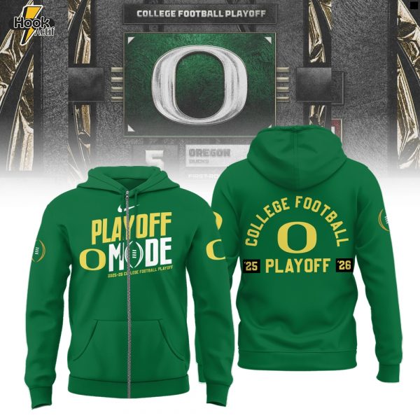 Oregon Ducks 2025-26 College Football Playoff Limited Edition Hoodie