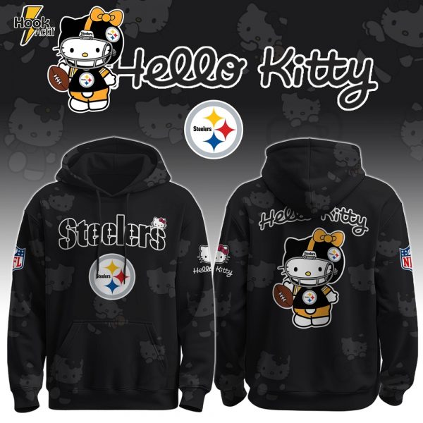 P Steelers x Hello Kitty Hoodie Limited , Selling Out Fast