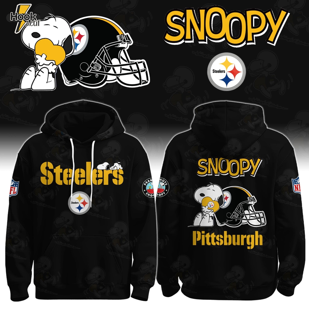 P Steelers x Snoopy Hoodie Limited Edition + Selling Out Fast P Steelers x Snoopy Hoodie Limited Edition + Selling Out Fast