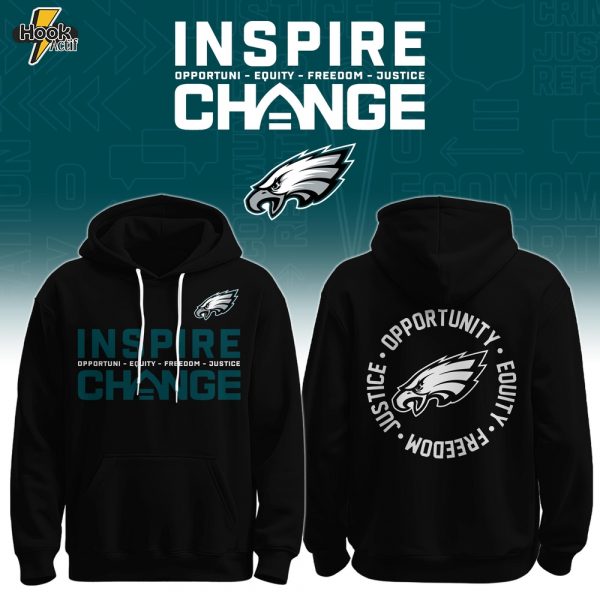 PHI Eagles Special Inspire Change Limited Edition Hoodie