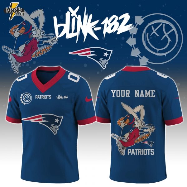 Patriots x Blink-182 Pop-Punk Football Jersey