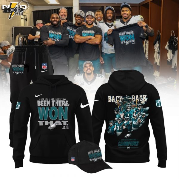Philadelphia Eagles – NFC East Champions 2025 Limited Edition Combo Hoodie