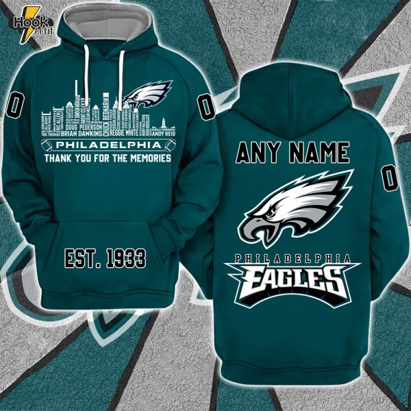 Philadelphia Eagles x Legend City Football Hoodie Limited Edition-3D Unisex Hoodie