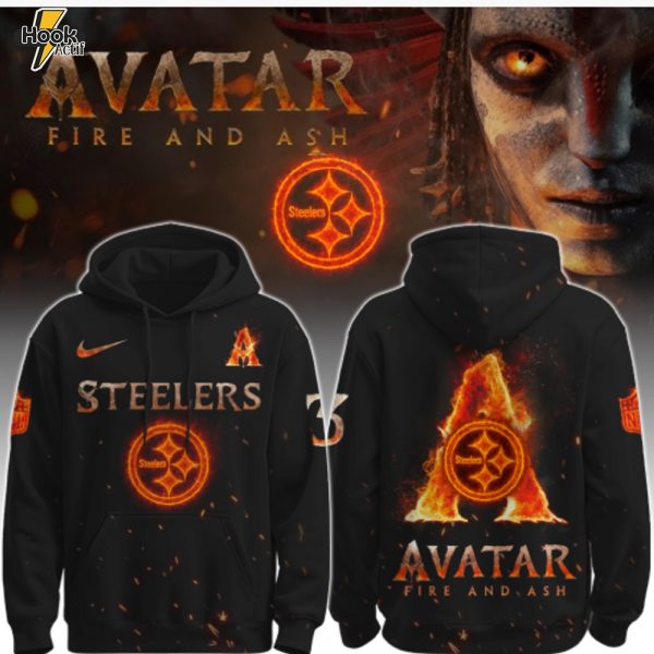 Pittsburgh Steelers Avatar Special Edition Flame Hoodie