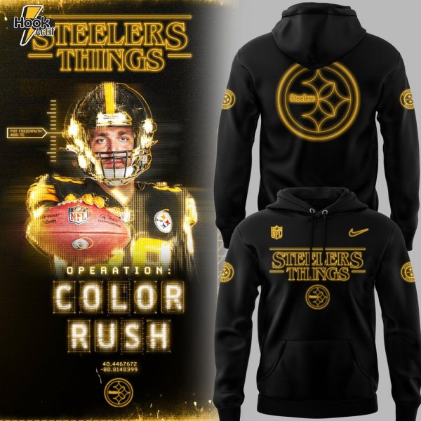 Pittsburgh Steelers 🏈 Stranger Things Limited Edition Hoodie